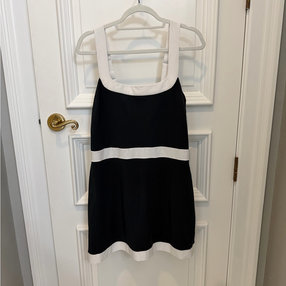 Black and White Athletic Dress